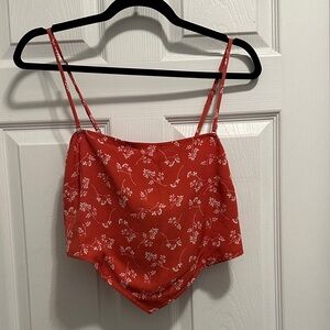 Abercrombie Tie-Back Top